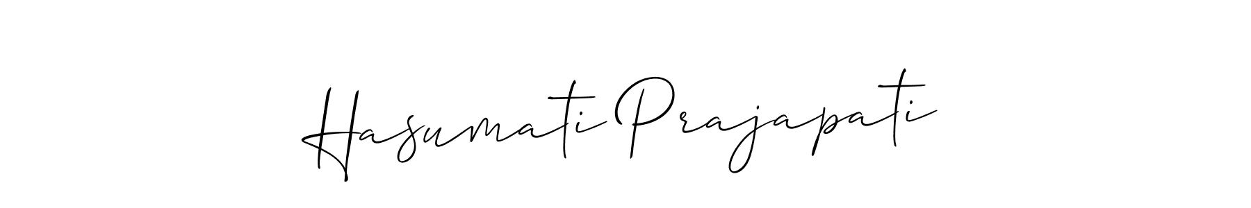 Make a beautiful signature design for name Hasumati Prajapati. Use this online signature maker to create a handwritten signature for free. Hasumati Prajapati signature style 2 images and pictures png