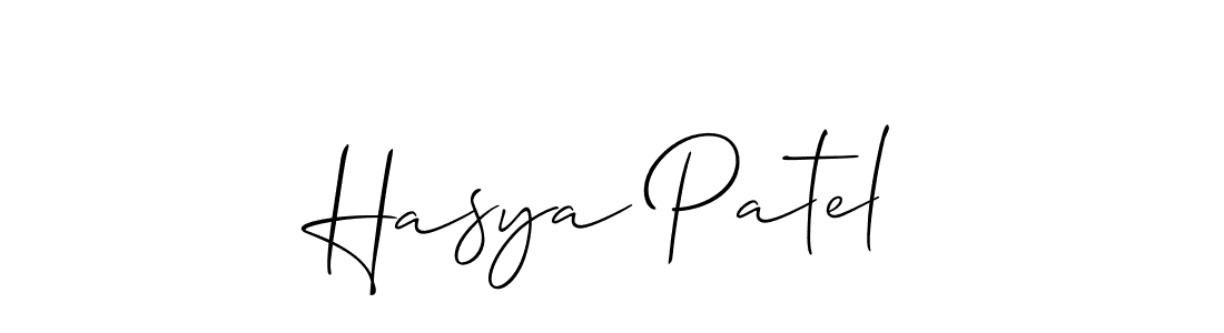 Make a beautiful signature design for name Hasya Patel. Use this online signature maker to create a handwritten signature for free. Hasya Patel signature style 2 images and pictures png