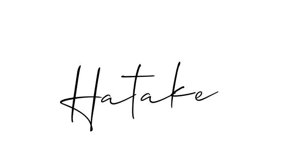 Best and Professional Signature Style for Hatake. Allison_Script Best Signature Style Collection. Hatake signature style 2 images and pictures png