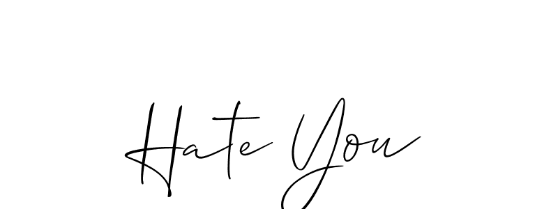 Here are the top 10 professional signature styles for the name Hate You. These are the best autograph styles you can use for your name. Hate You signature style 2 images and pictures png