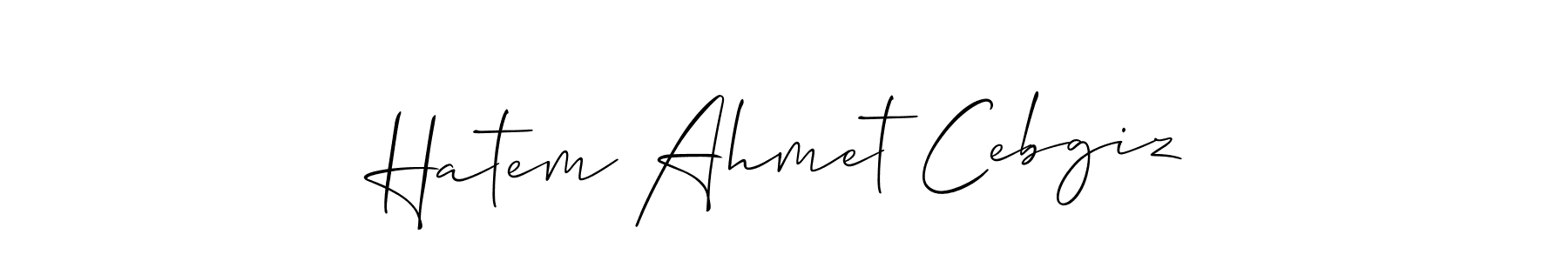 Best and Professional Signature Style for Hatem Ahmet Cebgiz. Allison_Script Best Signature Style Collection. Hatem Ahmet Cebgiz signature style 2 images and pictures png