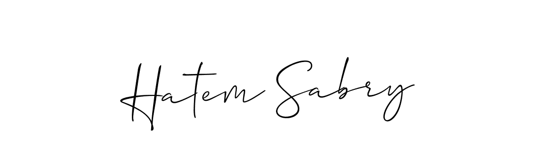 You can use this online signature creator to create a handwritten signature for the name Hatem Sabry. This is the best online autograph maker. Hatem Sabry signature style 2 images and pictures png