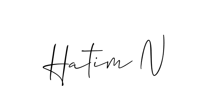 See photos of Hatim N official signature by Spectra . Check more albums & portfolios. Read reviews & check more about Allison_Script font. Hatim N signature style 2 images and pictures png