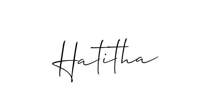 Check out images of Autograph of Hatitha name. Actor Hatitha Signature Style. Allison_Script is a professional sign style online. Hatitha signature style 2 images and pictures png