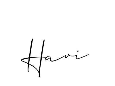 Make a short Havi signature style. Manage your documents anywhere anytime using Allison_Script. Create and add eSignatures, submit forms, share and send files easily. Havi signature style 2 images and pictures png
