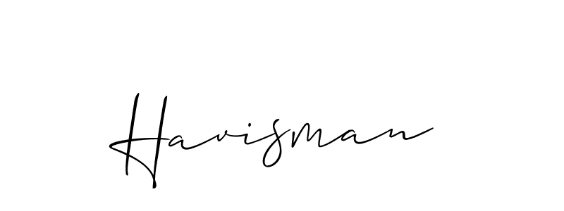 How to Draw Havisman signature style? Allison_Script is a latest design signature styles for name Havisman. Havisman signature style 2 images and pictures png
