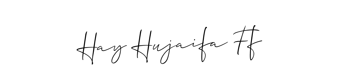 Here are the top 10 professional signature styles for the name Hay Hujaifa Ff. These are the best autograph styles you can use for your name. Hay Hujaifa Ff signature style 2 images and pictures png