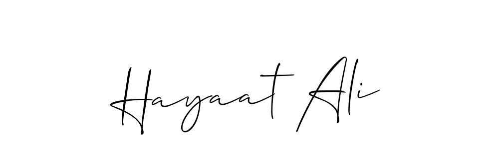 Here are the top 10 professional signature styles for the name Hayaat Ali. These are the best autograph styles you can use for your name. Hayaat Ali signature style 2 images and pictures png