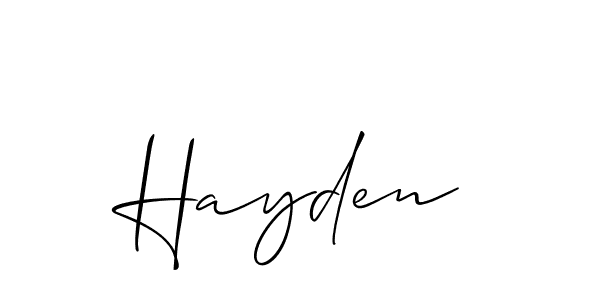 This is the best signature style for the Hayden name. Also you like these signature font (Allison_Script). Mix name signature. Hayden signature style 2 images and pictures png
