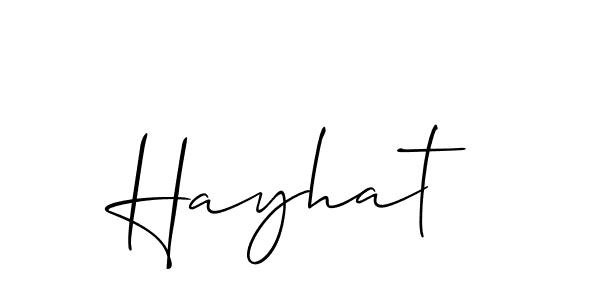Best and Professional Signature Style for Hayhat. Allison_Script Best Signature Style Collection. Hayhat signature style 2 images and pictures png