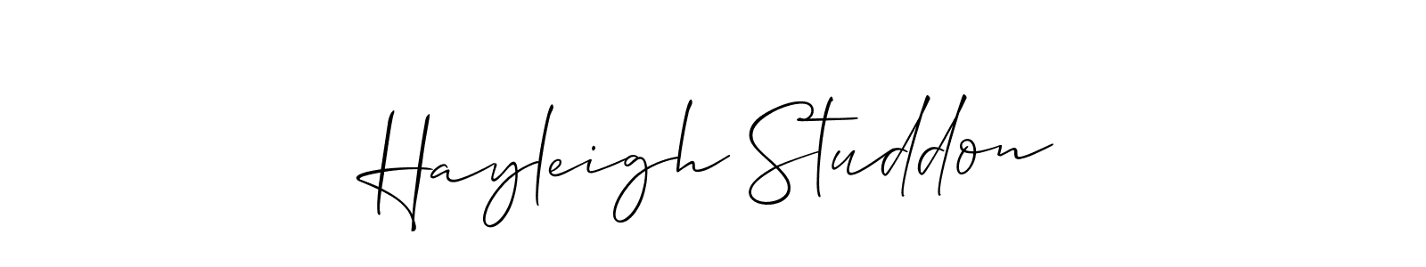 See photos of Hayleigh Studdon official signature by Spectra . Check more albums & portfolios. Read reviews & check more about Allison_Script font. Hayleigh Studdon signature style 2 images and pictures png