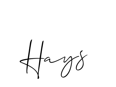 It looks lik you need a new signature style for name Hays. Design unique handwritten (Allison_Script) signature with our free signature maker in just a few clicks. Hays signature style 2 images and pictures png