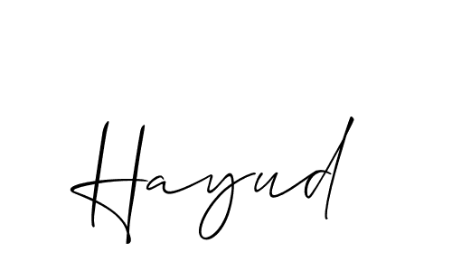 Here are the top 10 professional signature styles for the name Hayud. These are the best autograph styles you can use for your name. Hayud signature style 2 images and pictures png