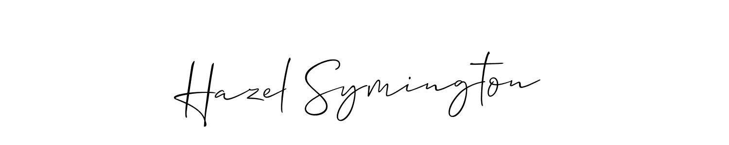 Here are the top 10 professional signature styles for the name Hazel Symington. These are the best autograph styles you can use for your name. Hazel Symington signature style 2 images and pictures png