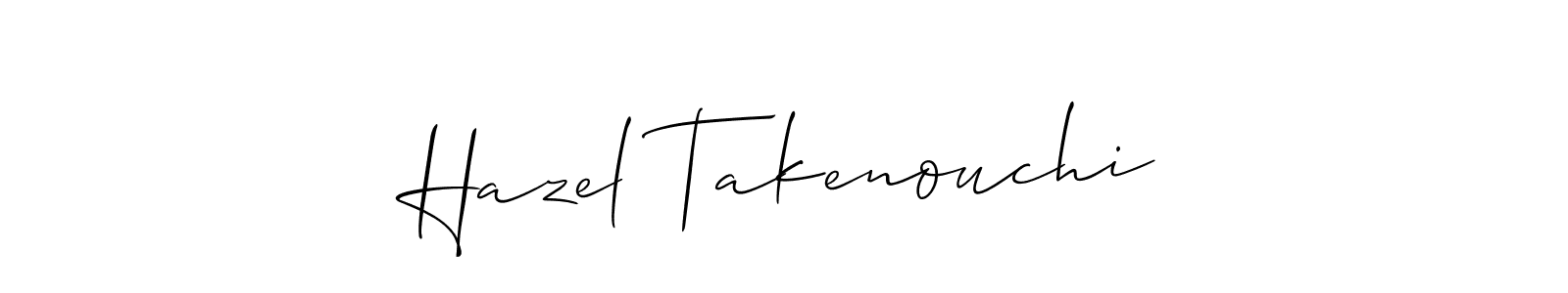 Best and Professional Signature Style for Hazel Takenouchi. Allison_Script Best Signature Style Collection. Hazel Takenouchi signature style 2 images and pictures png