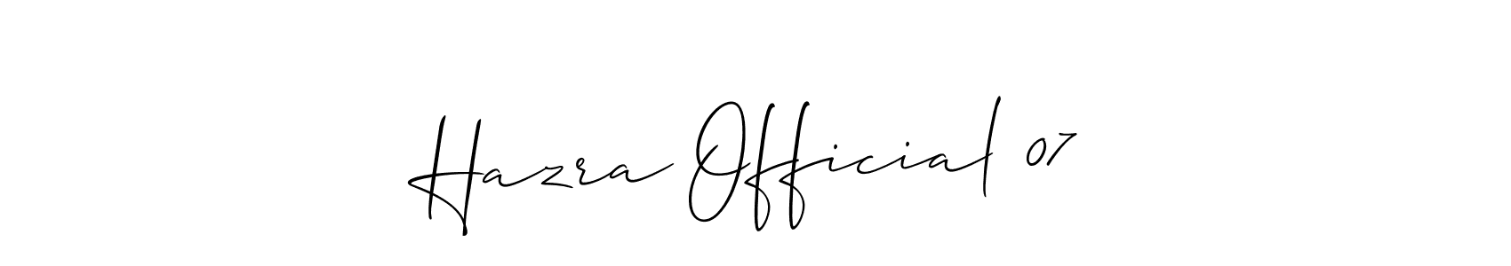 See photos of Hazra Official 07 official signature by Spectra . Check more albums & portfolios. Read reviews & check more about Allison_Script font. Hazra Official 07 signature style 2 images and pictures png