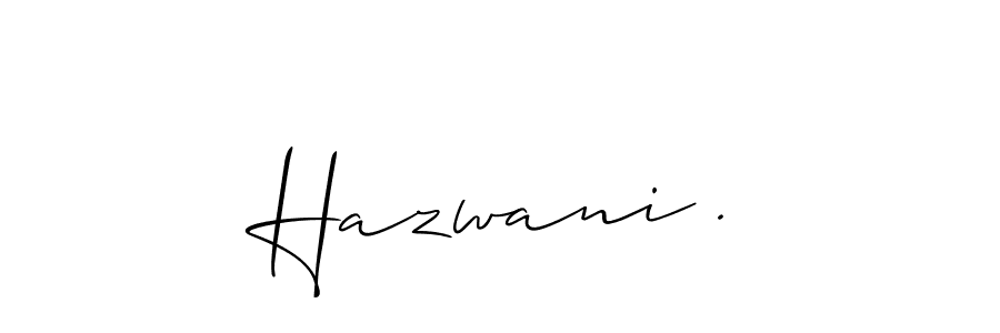 Make a short Hazwani . signature style. Manage your documents anywhere anytime using Allison_Script. Create and add eSignatures, submit forms, share and send files easily. Hazwani . signature style 2 images and pictures png