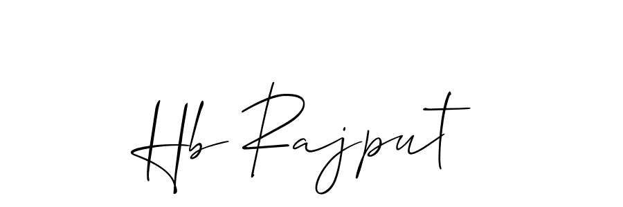 Make a short Hb Rajput signature style. Manage your documents anywhere anytime using Allison_Script. Create and add eSignatures, submit forms, share and send files easily. Hb Rajput signature style 2 images and pictures png