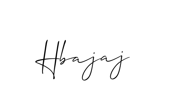 Once you've used our free online signature maker to create your best signature Allison_Script style, it's time to enjoy all of the benefits that Hbajaj name signing documents. Hbajaj signature style 2 images and pictures png