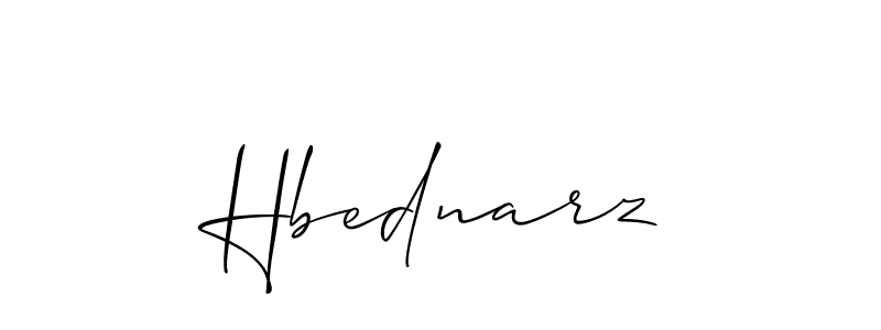 How to Draw Hbednarz signature style? Allison_Script is a latest design signature styles for name Hbednarz. Hbednarz signature style 2 images and pictures png