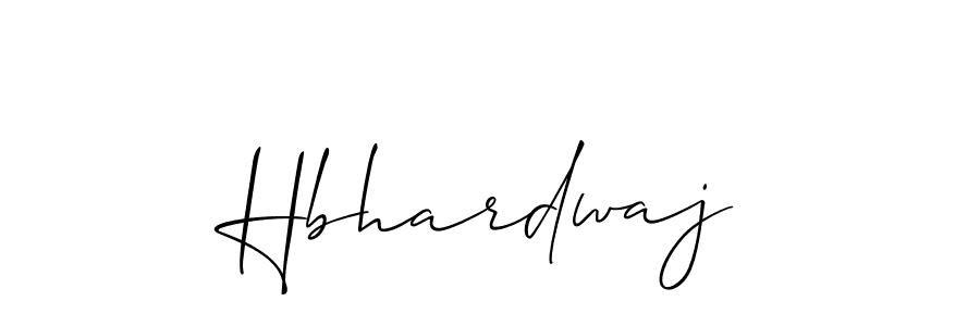 You should practise on your own different ways (Allison_Script) to write your name (Hbhardwaj) in signature. don't let someone else do it for you. Hbhardwaj signature style 2 images and pictures png