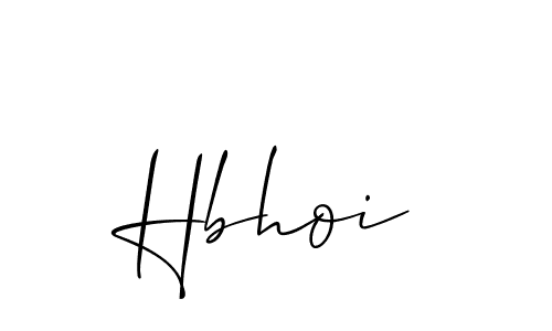 Best and Professional Signature Style for Hbhoi. Allison_Script Best Signature Style Collection. Hbhoi signature style 2 images and pictures png