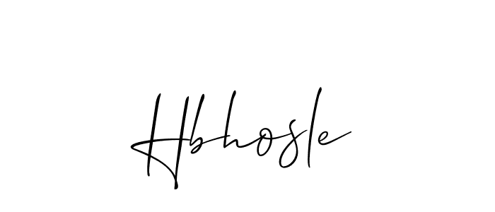 You can use this online signature creator to create a handwritten signature for the name Hbhosle. This is the best online autograph maker. Hbhosle signature style 2 images and pictures png