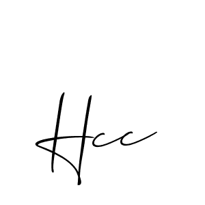 Once you've used our free online signature maker to create your best signature Allison_Script style, it's time to enjoy all of the benefits that Hcc name signing documents. Hcc signature style 2 images and pictures png