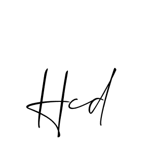 Check out images of Autograph of Hcd name. Actor Hcd Signature Style. Allison_Script is a professional sign style online. Hcd signature style 2 images and pictures png