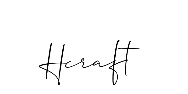 This is the best signature style for the Hcraft name. Also you like these signature font (Allison_Script). Mix name signature. Hcraft signature style 2 images and pictures png
