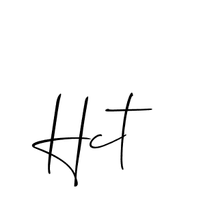 Similarly Allison_Script is the best handwritten signature design. Signature creator online .You can use it as an online autograph creator for name Hct. Hct signature style 2 images and pictures png