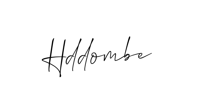 Hddombe stylish signature style. Best Handwritten Sign (Allison_Script) for my name. Handwritten Signature Collection Ideas for my name Hddombe. Hddombe signature style 2 images and pictures png