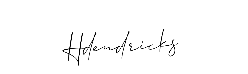 The best way (Allison_Script) to make a short signature is to pick only two or three words in your name. The name Hdendricks include a total of six letters. For converting this name. Hdendricks signature style 2 images and pictures png