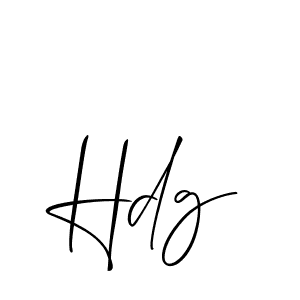 Similarly Allison_Script is the best handwritten signature design. Signature creator online .You can use it as an online autograph creator for name Hdg. Hdg signature style 2 images and pictures png