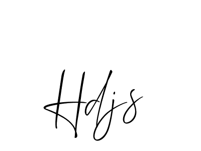 How to Draw Hdjs signature style? Allison_Script is a latest design signature styles for name Hdjs. Hdjs signature style 2 images and pictures png