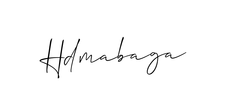 Also You can easily find your signature by using the search form. We will create Hdmabaga name handwritten signature images for you free of cost using Allison_Script sign style. Hdmabaga signature style 2 images and pictures png