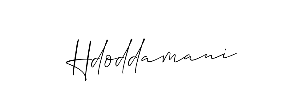 Best and Professional Signature Style for Hdoddamani. Allison_Script Best Signature Style Collection. Hdoddamani signature style 2 images and pictures png