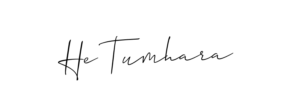 Check out images of Autograph of He Tumhara name. Actor He Tumhara Signature Style. Allison_Script is a professional sign style online. He Tumhara signature style 2 images and pictures png