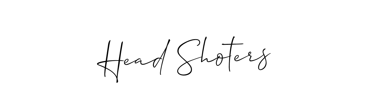 Check out images of Autograph of Head Shoters name. Actor Head Shoters Signature Style. Allison_Script is a professional sign style online. Head Shoters signature style 2 images and pictures png