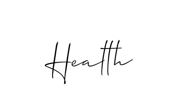 Check out images of Autograph of Health name. Actor Health Signature Style. Allison_Script is a professional sign style online. Health signature style 2 images and pictures png