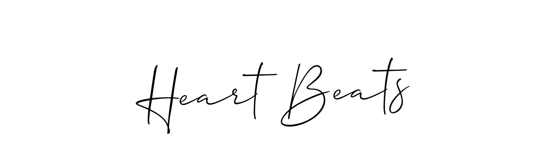 Similarly Allison_Script is the best handwritten signature design. Signature creator online .You can use it as an online autograph creator for name Heart Beats. Heart Beats signature style 2 images and pictures png
