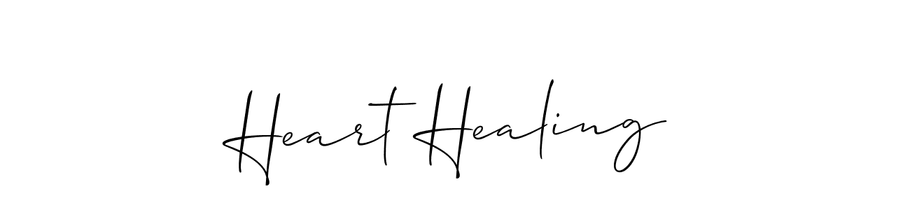 Also You can easily find your signature by using the search form. We will create Heart Healing name handwritten signature images for you free of cost using Allison_Script sign style. Heart Healing signature style 2 images and pictures png