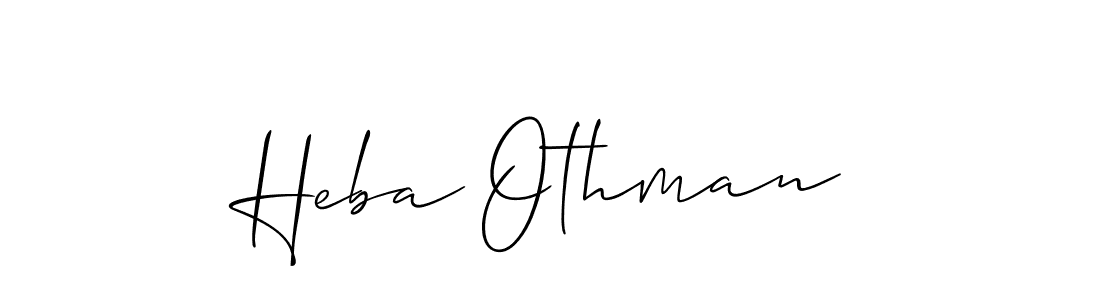This is the best signature style for the Heba Othman name. Also you like these signature font (Allison_Script). Mix name signature. Heba Othman signature style 2 images and pictures png