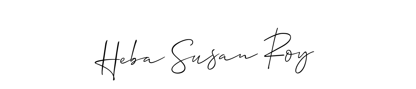 Here are the top 10 professional signature styles for the name Heba Susan Roy. These are the best autograph styles you can use for your name. Heba Susan Roy signature style 2 images and pictures png