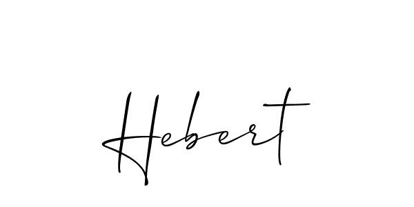 if you are searching for the best signature style for your name Hebert. so please give up your signature search. here we have designed multiple signature styles  using Allison_Script. Hebert signature style 2 images and pictures png