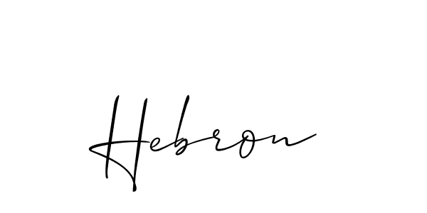 Make a beautiful signature design for name Hebron. Use this online signature maker to create a handwritten signature for free. Hebron signature style 2 images and pictures png