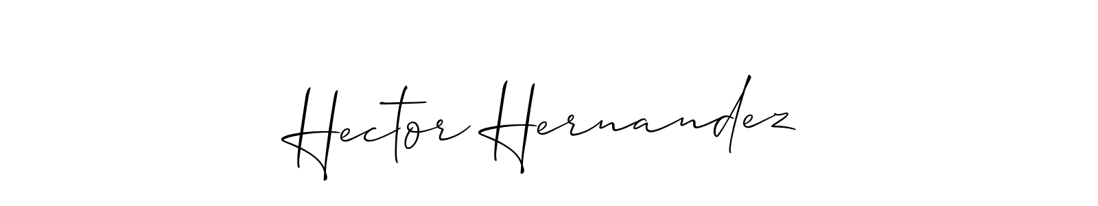 if you are searching for the best signature style for your name Hector Hernandez. so please give up your signature search. here we have designed multiple signature styles  using Allison_Script. Hector Hernandez signature style 2 images and pictures png