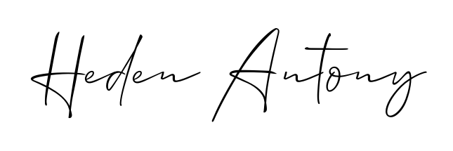 A timeless handwritten aesthetic for Heden Antony. The Allison_Script font gives your signature a handcrafted feel with natural curves. Heden Antony signature style 2 images and pictures png