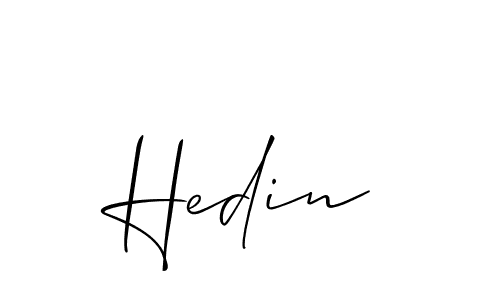 Once you've used our free online signature maker to create your best signature Allison_Script style, it's time to enjoy all of the benefits that Hedin name signing documents. Hedin signature style 2 images and pictures png