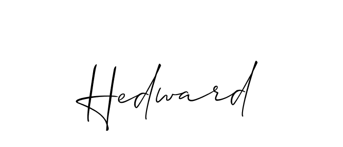 This is the best signature style for the Hedward name. Also you like these signature font (Allison_Script). Mix name signature. Hedward signature style 2 images and pictures png